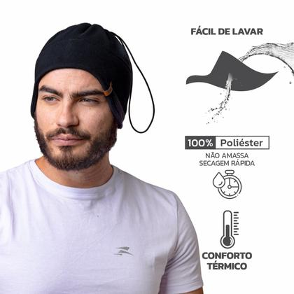 Imagem de Gorro Faixa Fleece Multiuso 3 em 1  Muvin Proteção UV50 e Estilo para Seus Dias de Inverno 