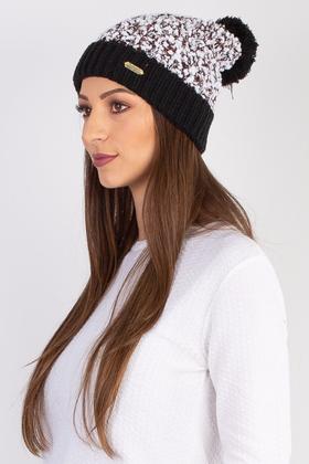 Imagem de Gorro feminino de malha com pompom 60020