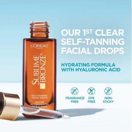 Imagem de Gotas Autobronzeadoras Faciais L'Oréal Paris Sublime Bronze