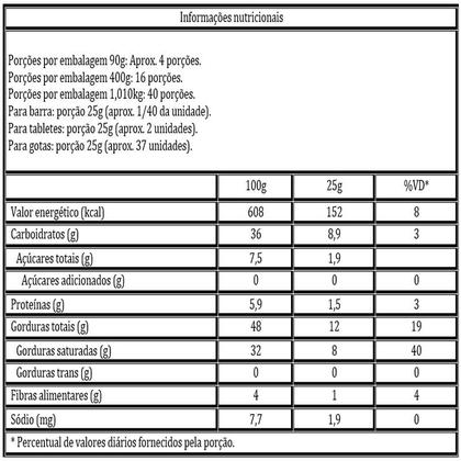 Imagem de Gotas Chocolate Puro 50% Cacau Gobeche - Sem Adição de Açúcar e Adoçante - 90g
