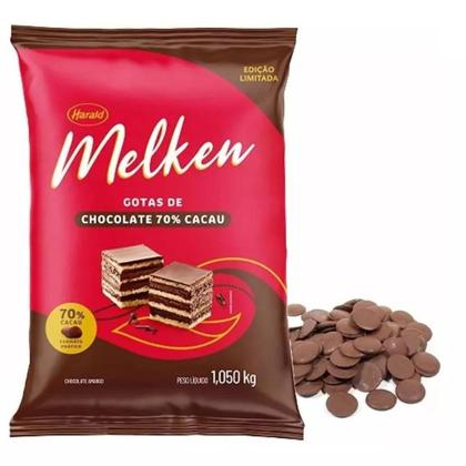 Imagem de Gotas de Chocolate Melken 70% Cacau 1,010Kg