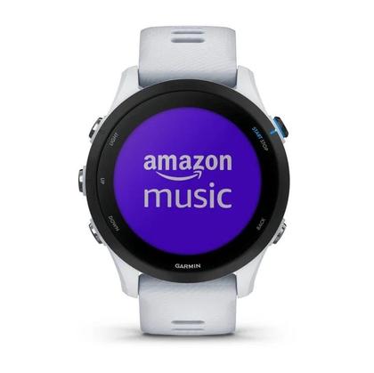 Garmin forerunner255 music 白 GPS Garmin Forerunner 255 Music Branco - Smartwatch e Acessórios