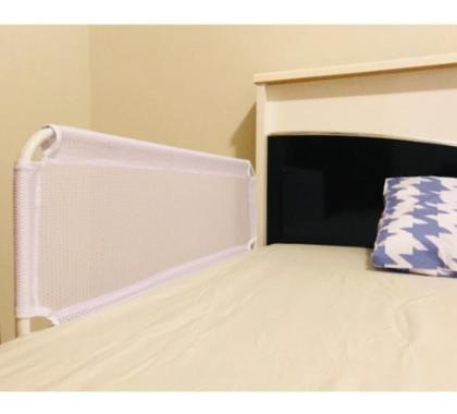 Imagem de Grade De Cama Com Tela de Proteção Para Crianças e Idosos Cama Normal Ou Box