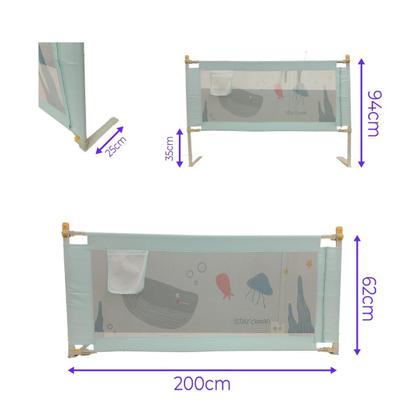 Imagem de Grade De Cama Proteção Infantil Idosos Bebê Formato Em D