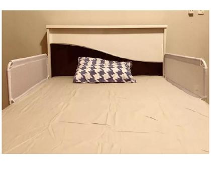 Imagem de Grade de Cama Proteção para Bebê e Criança Protetor Colchão Prática