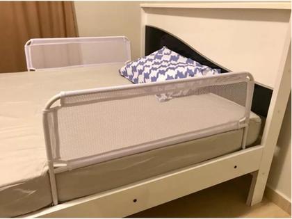 Imagem de Grade de Cama Proteção para Bebê e Criança Protetor Colchão Prática