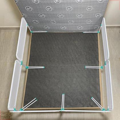 Imagem de Grade De Proteção Cama Bebe Para Idosos E Bebês Box