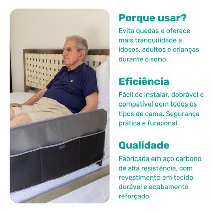 Imagem de Grade de Proteção Grande para Cama Longevitech