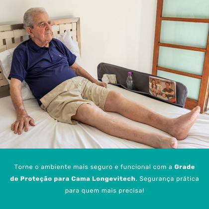 Imagem de Grade de Proteção Grande para Cama Longevitech