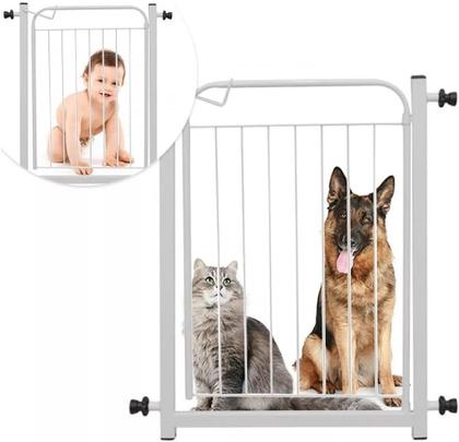 Imagem de Grade De Proteção para Pet Cães Para Portas Portão até 80cm