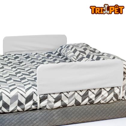 Imagem de Grade De Segurança Para Cama Com Tela De Proteção Para Idosos Crianças e Bebês Anti Queda Resistente.