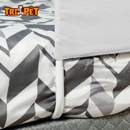 Imagem de Grade De Segurança Para Cama Com Tela De Proteção Para Idosos Crianças e Bebês Anti Queda Resistente.