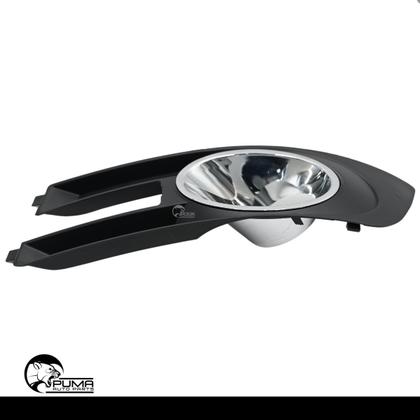 Imagem de Grade Farol Milha Stilo 2008 2009 2010 2011 2012 Aro Cromado Com Furo