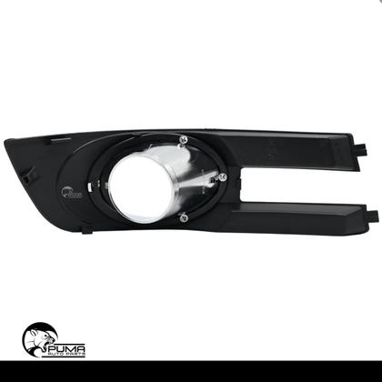 Imagem de Grade Farol Milha Stilo 2008 2009 2010 2011 2012 Aro Cromado Com Furo