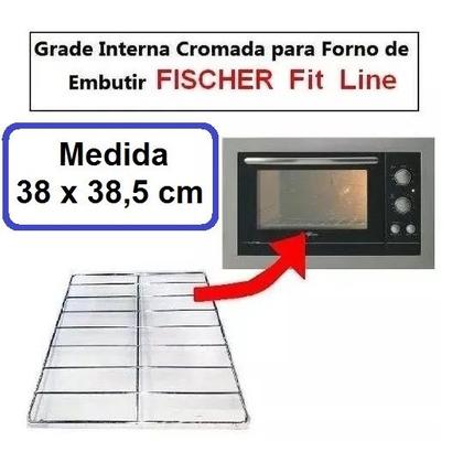Imagem de Grade Grelha Prateleira Forno Fischer Grill 38x38,5