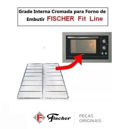 Imagem de Grade Grelha Prateleira Forno Fischer Grill 38x38,5