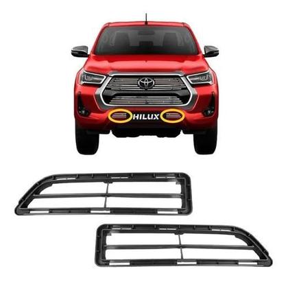 Imagem de Grade Inferior Parachoque Dianteiro Hilux 2021 Srx Srv Sr