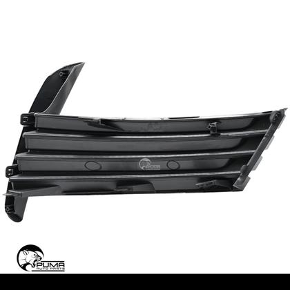 Imagem de Grade Moldura Milha Corolla 2018 19 2020 2021 Sem Furo Preto