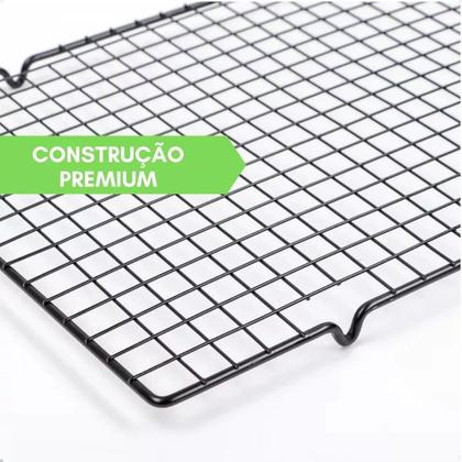 Imagem de Grade Para Bolo Resfriar Resfriamento Grelha Confeitaria