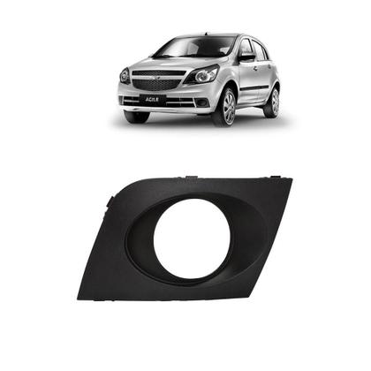 Imagem de Grade Para-choque Com Furo Dir Loma Plast Agile 2009 A 2013 Lht03028022