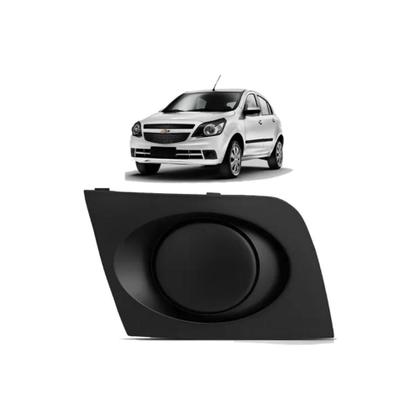 Imagem de Grade Parachoque Gm Agile 2010 A 2013 Le Sem Furo