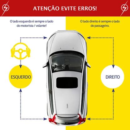 Imagem de Grade Parachoque Lateral Com Furo Amarok 2017 a 2023