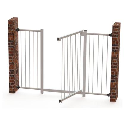 Imagem de Grade Portão Divisor Ambiente Multigrade 68 A 113 Cm Branco