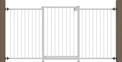 Imagem de Grade Portão Multigrade MF1503 Branco Divisor de Ambientes