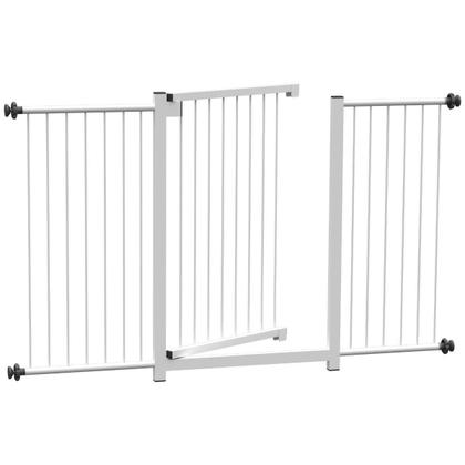 Imagem de Grade Portão Pet Bebê Divisor Ambiente 123 A 128 Cm Branco