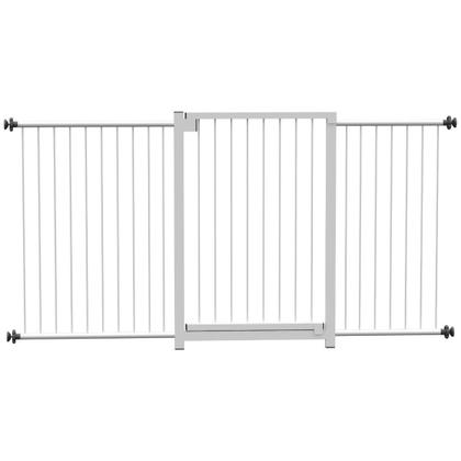 Imagem de Grade Portão Pet Bebê Divisor Ambiente 143 A 148 Cm Branco