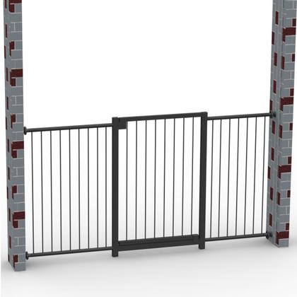 Imagem de Grade portão pet bebê divisor ambiente 68 a 153 cm