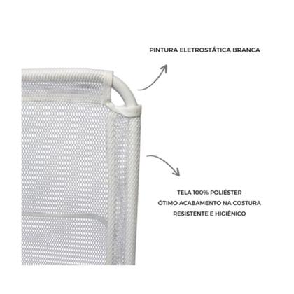 Imagem de Grade Protetora para Camas Com Tela de Segurança 88cm X 41cm Serve para Cama Box