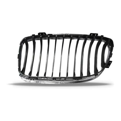 Imagem de Grade Radiador Bmw 320 2009 2010 2011 2012 Cromada Com Friso Preto