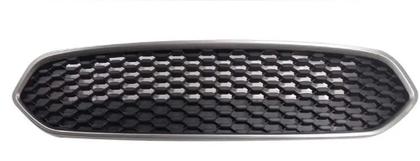 Imagem de Grade Radiador Colmeia Moldura Cinza KA Hatch 2019 2020 2021