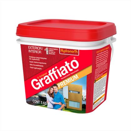 Imagem de Grafiato 5KG Interno Externo Antimofo Hidrorepelente Durabilidade Resistência