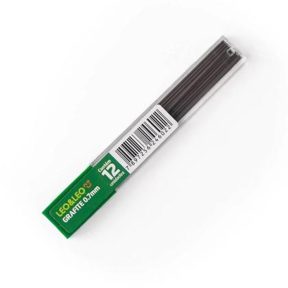 Grafite 0.7mm HB 1-Tubo c/ 12 Minas - Leo & Leo 