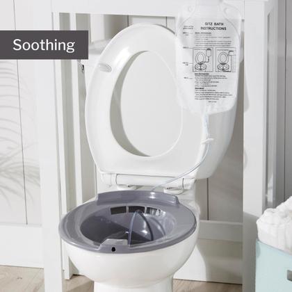 Imagem de Grafite de plástico Sitz Bath McKesson com saco de 2000 mL