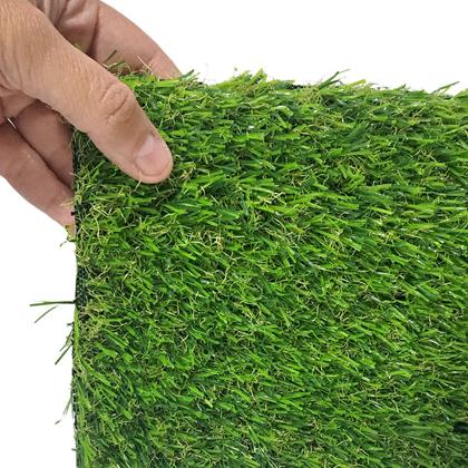 Imagem de Grama Artificial 20mm Decoração Varanda Piso Parede Verde - 2x2m