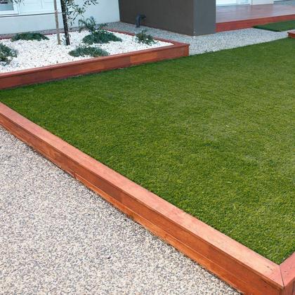 Imagem de Grama Artificial 20mm Decoração Varanda Piso Parede Verde - 2x2m
