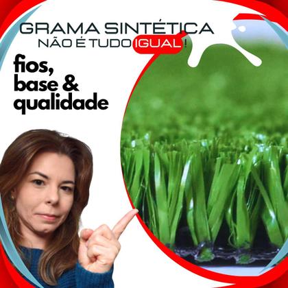 Imagem de Grama Sintética 12mm (2m²) 2,00m x 1,00m Softgrass