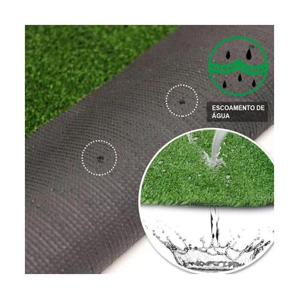 Imagem de Grama Sintética Artificial Para Jardim 12mm (Preço Por M2) Velve
