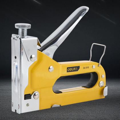 Imagem de Grampeador De Tapeceiro Pinador 4-14mm Alta Pressão 3 Em 1 Durável Resistente Profissional