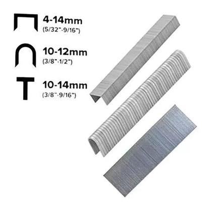 Imagem de Grampeador De Tapeceiro Pinador 4-14mm Alta Pressão 3 Em 1 Durável Resistente Profissional