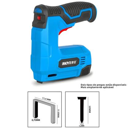 Imagem de Grampeador Elétrico Sem Fio 3.7V 2-em-1 Multiferramenta De Íon De Lítio 1500mAh Para Uso DIY E