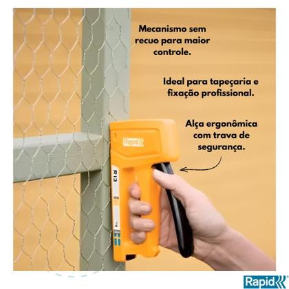 Imagem de Grampeador Pistola R13 - Rapid - Profissional