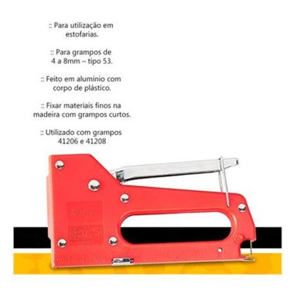 Imagem de Grampeador profissional 4-8 mm