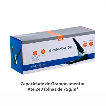 Imagem de Grampeador Profissional Grande 240 Folhas Gp5000 Brw 01un
