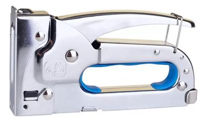 Imagem de Grampeador Tapeceiro Profissional Manual 4 A 8mm 100 Grampos