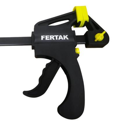 Imagem de Grampo de Aperto Rápido Manual 08" - 200mm Fertak