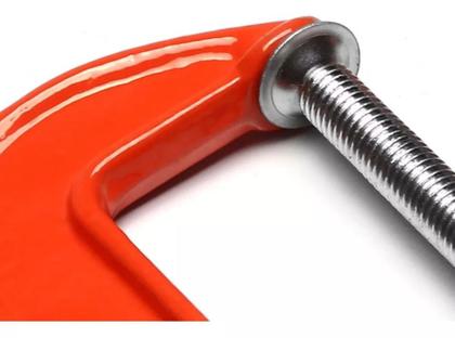 Imagem de Grampo De Fixação Tipo C Sargento Com 3 Peças - Sparta